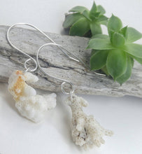 Load image into Gallery viewer, Coral 925 silver ear weights