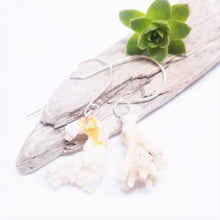 Load image into Gallery viewer, Coral 925 silver ear weights