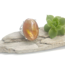 Load image into Gallery viewer, Sunstone ring size 10