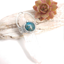 Charger l'image dans la galerie, Himalayan Quartz with Apatite necklace