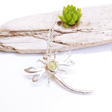 Charger l'image dans la galerie, 925 Silver Dragonfly Shah Maghsoud necklace