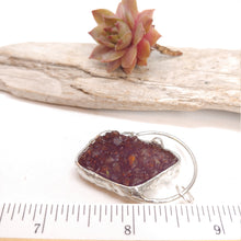 Charger l'image dans la galerie, Amethyst druzy necklace