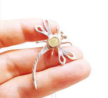 Charger l'image dans la galerie, 925 Silver Dragonfly Shah Maghsoud necklace