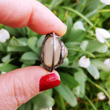 Load image into Gallery viewer, Topaz claw with Hackmanite necklace