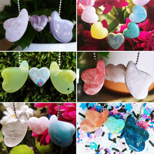 Load image into Gallery viewer, Amazonite XL heart bead
