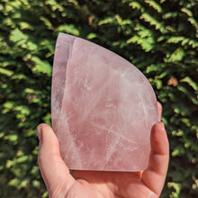Load image into Gallery viewer, Rose Quartz from Madagascar custom made to order plugs
