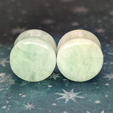 Load image into Gallery viewer, 9/16&quot; (14mm) Aquamarine plugs
