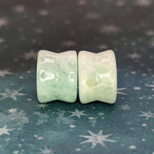 Load image into Gallery viewer, 9/16&quot; (14mm) Aquamarine plugs
