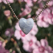 Load image into Gallery viewer, Hackmanite heart pendant
