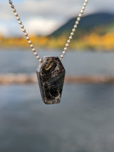 Load image into Gallery viewer, Anthophyllite coffin pendant
