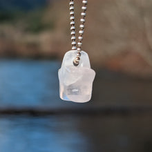 Load image into Gallery viewer, Rose Quartz star pendant
