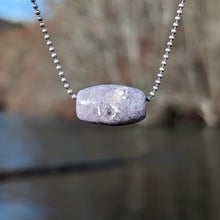 Load image into Gallery viewer, Lepidolite Shiva bead
