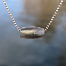 Load image into Gallery viewer, Labradorite Shiva bead
