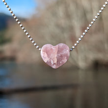 Load image into Gallery viewer, Ussingite heart pendant
