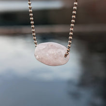 Load image into Gallery viewer, Morganite gemmy bead
