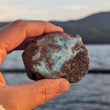 Ladda upp bild till gallerivisning, Raw Larimar partial nodule
