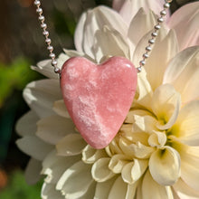 Load image into Gallery viewer, Petalite heart pendulum pendant
