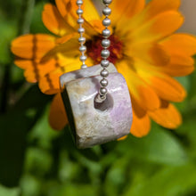 Load image into Gallery viewer, Barite heart pendant
