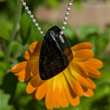 Load image into Gallery viewer, Nuummite freeform pendant
