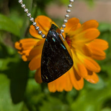 Load image into Gallery viewer, Nuummite freeform pendant
