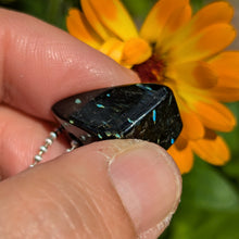 Indlæs billede til gallerivisning Nuummite freeform pendant
