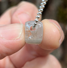 Load image into Gallery viewer, Phantom Quartz small heart pendant
