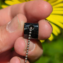 Load image into Gallery viewer, Genuine Nuummite heart pendant 5

