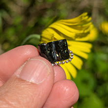 Load image into Gallery viewer, Genuine Nuummite heart pendant 5
