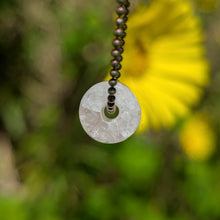 Indlæs billede til gallerivisning Morganite small barrel bead #1
