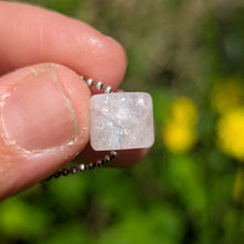 Indlæs billede til gallerivisning Morganite small barrel bead #1
