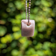 Indlæs billede til gallerivisning Pink/purple Amethyst heart pendant
