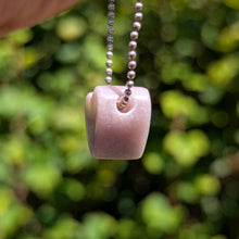 Indlæs billede til gallerivisning Pink/purple Amethyst heart pendant

