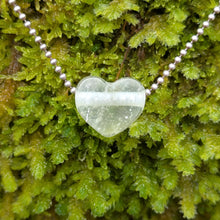 Ladda upp bild till gallerivisning, Libyan Desert Glass heart pendant
