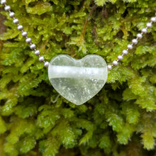 Ladda upp bild till gallerivisning, Libyan Desert Glass heart pendant
