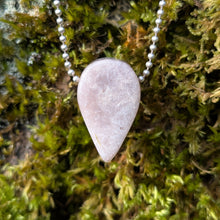 Ladda upp bild till gallerivisning, Pink Amethyst sparkly pendulum pendant
