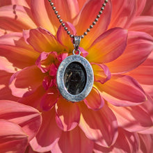 Load image into Gallery viewer, Nuummite in 925 silver bezel pendant #3
