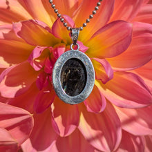 Load image into Gallery viewer, Nuummite in 925 silver bezel pendant #3
