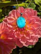 Load image into Gallery viewer, Large Indonesian Opalized Wood in 925 silver pendant #2
