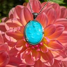 Load image into Gallery viewer, Large Indonesian Opalized Wood in 925 silver pendant #2
