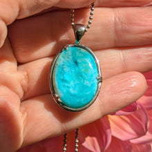 Load image into Gallery viewer, Large Indonesian Opalized Wood in 925 silver pendant #2
