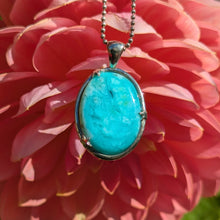 Load image into Gallery viewer, Large Indonesian Opalized Wood in 925 silver pendant #2
