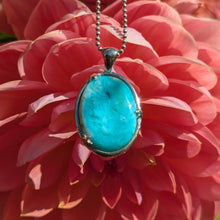 Load image into Gallery viewer, Large Indonesian Opalized Wood in 925 silver pendant #2

