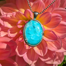 Load image into Gallery viewer, Large Indonesian Opalized Wood in 925 silver pendant #2
