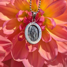 Load image into Gallery viewer, Nuummite in 925 silver bezel pendant #4
