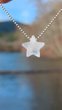 Load and play video in Gallery viewer, Rose Quartz star pendant
