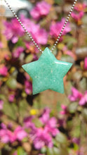 Load and play video in Gallery viewer, Aventurine Large Star pendant

