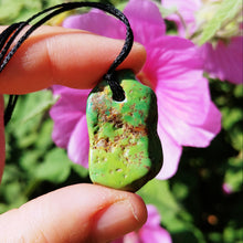 Load image into Gallery viewer, Tumbled Turquoise pendant

