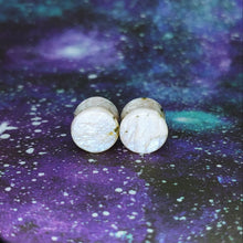 Load image into Gallery viewer, 7/16&quot; (11mm) Sunstone Moonstone plugs
