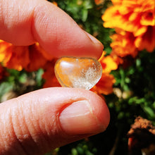 Load image into Gallery viewer, Libyan Desert Glass heart cabochon
