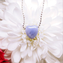 Load image into Gallery viewer, Hackmanite tiny heart pendant
